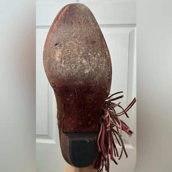 Junk Gypsy by Lane Women’s Heeled Boots Spirit Animal Brown JG0022D Size 7 - Picture 6 of 8